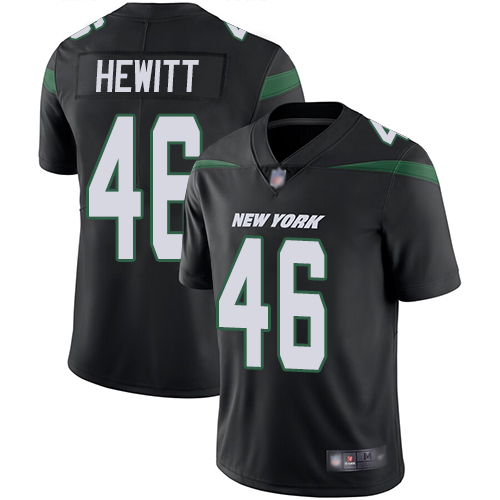 New York Jets Limited Black Men Neville Hewitt Alternate Jersey NFL Football #46 Vapor Untouchable->new york jets->NFL Jersey